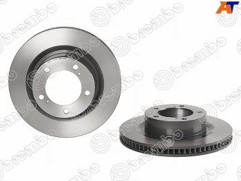 Диск тормозной передний Ø328 BREMBO Toyota Land Cruiser 200 2-ой рестайлинг (2015-2021)