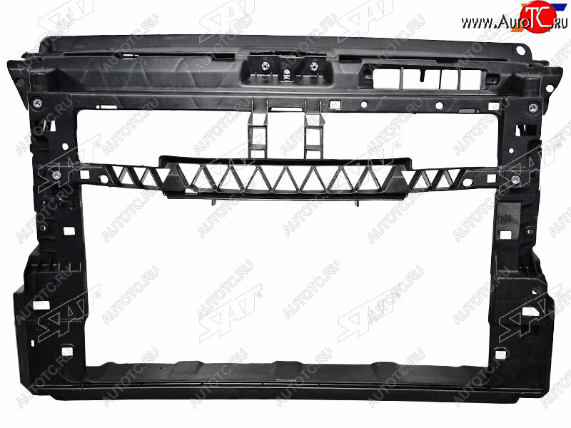 3 389 р. Рамка радиатора (телевизор) SAT  Volkswagen Polo  5 (2009-2020) седан дорестайлинг, седан рестайлинг  с доставкой в г. Новочеркасск