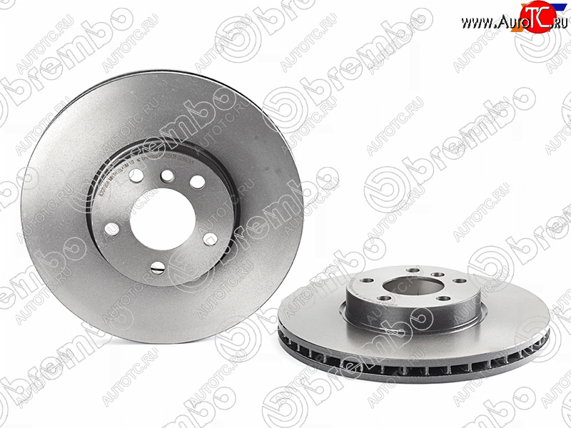 8 249 р. Диск тормозной передние Ø300 BREMBO BMW X5 E70 дорестайлинг (2006-2010)  с доставкой в г. Новочеркасск