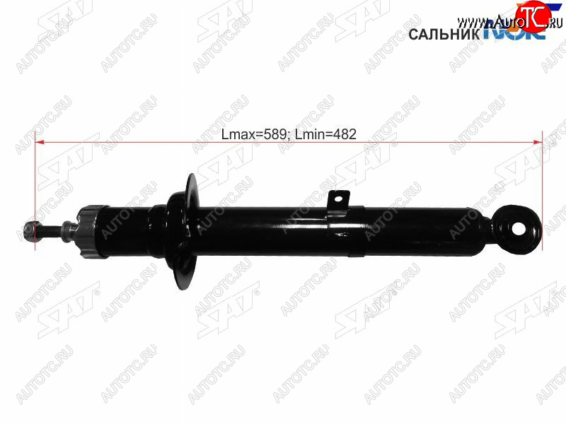 3 599 р. Стойка передняя RH SAT Lexus IS250 XE20 седан дорестайлинг (2005-2013)  с доставкой в г. Новочеркасск