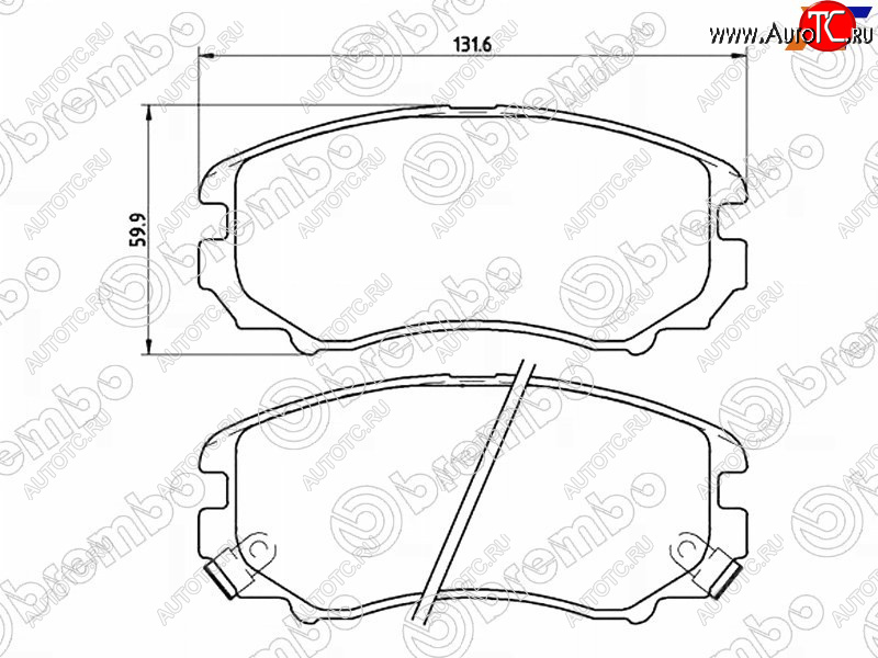 2 999 р. Колодки тормозные перед FR-FL SAT KIA Soul PS дорестайлинг (2014-2016)  с доставкой в г. Новочеркасск