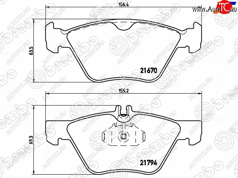 3 299 р. Колодки тормозные перед FR-FL SAT Mercedes-Benz E-Class W210 дорестайлинг седан (1996-1999)  с доставкой в г. Новочеркасск