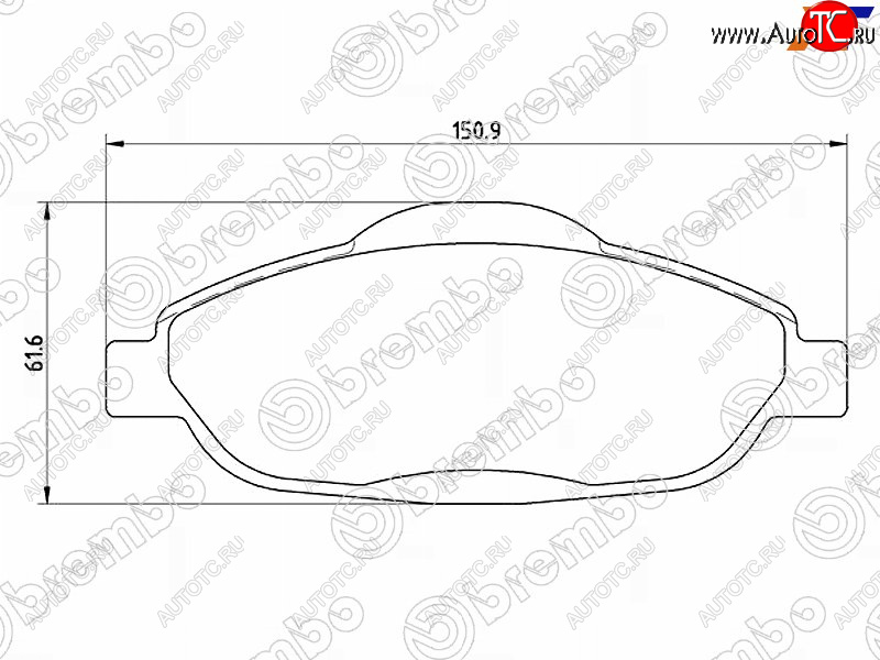 3 799 р. Колодки тормозные перед FL-FR SAT Peugeot 308 T7 универсал дорестайлинг (2007-2011)  с доставкой в г. Новочеркасск