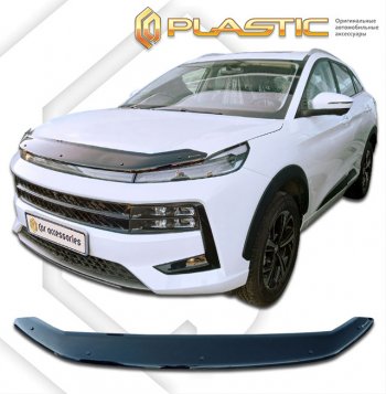 Дефлектор капота (РФ) CA-Plastic JAC (Джак) JS6 (Джей) (2022-2024)