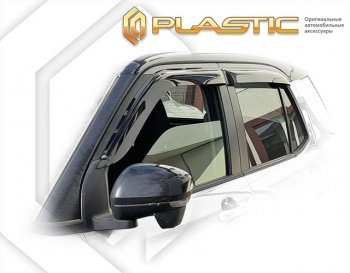 1 999 р. Дефлектора окон CA-Plastic Toyota Raize A210A,A202A,A200A,A201A (2019-2025) (серия Сlassic полупрозрачный)  с доставкой в г. Новочеркасск. Увеличить фотографию 2