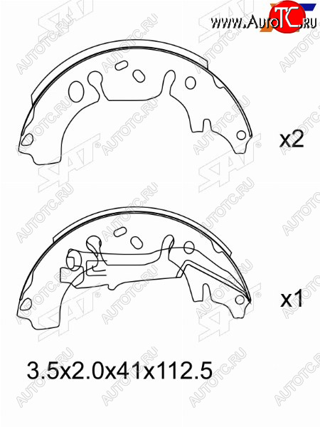 1 779 р. Колодки тормозные зад барабанные RR SAT  Opel Corsa  D (2006-2014)   дорестайлинг, хэтчбэк 5 дв., дорестайлинг, хэтчбэк 3 дв., 1-ый рестайлинг, хэтчбэк 3 дв., 1-ый рестайлинг, хэтчбэк 5 дв.,  2-ой рестайлинг, хэтчбэк 5 дв., 2-ой рестайлинг, хэтчбэк 3 дв.  с доставкой в г. Новочеркасск