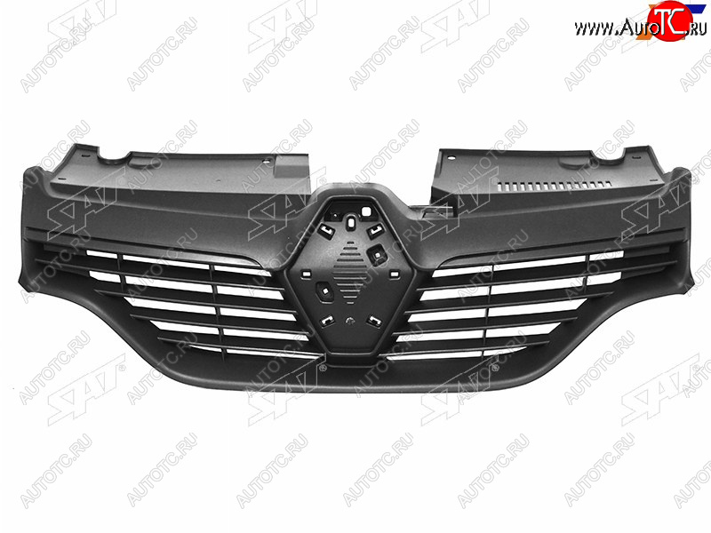 1 999 р. Решетка радиатора SAT Renault Logan 2 дорестайлинг (2014-2018) (неокрашенная)  с доставкой в г. Новочеркасск