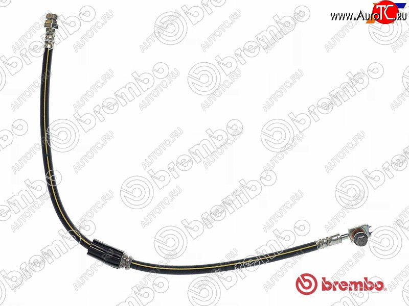 1 499 р. Шланг тормозной передний LH=RH BREMBO Skoda Octavia A7 дорестайлинг универсал (2012-2017)  с доставкой в г. Новочеркасск