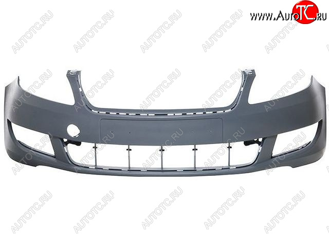 4 799 р. Передний бампер BODYPARTS Skoda Fabia Mk2 хэтчбэк рестайлинг (2010-2014) (неокрашенный)  с доставкой в г. Новочеркасск