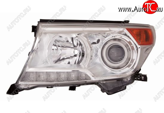 35 549 р. Левая фара (ксенон) BodyParts Toyota Land Cruiser 200 1-ый рестайлинг (2012-2015)  с доставкой в г. Новочеркасск