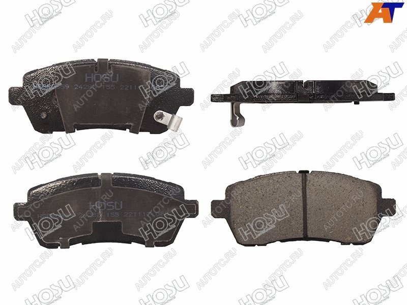 2 599 р. Колодки тормозные перед FL-FR SAT  Ford Fiesta ( 6,  B479) (2008-2022), Mazda 2/Demio  DE (2007-2014), Mazda 3/Axela  BL (2009-2011), Toyota Tank (2016-2024)  с доставкой в г. Новочеркасск