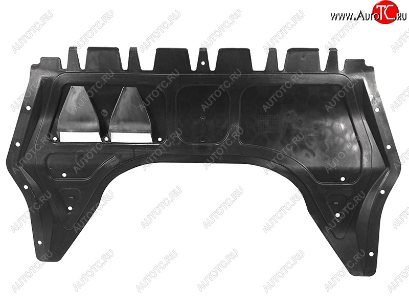 669 р. Защита переднего бампера (пыльник) SAT  Skoda Octavia  A5 (2008-2013), Skoda Superb ( (B6) 3T,  B6 (3T5)) (2013-2015), Skoda Yeti (2009-2018), Volkswagen Golf  5 (2003-2009), Volkswagen Jetta  A5 (2005-2011), Volkswagen Touran  1T (2003-2006)  с доставкой в г. Новочеркасск