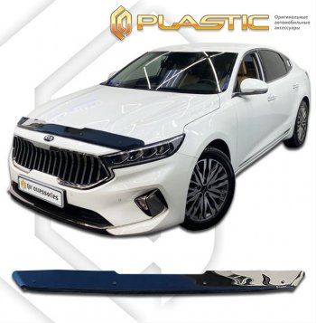 Дефлектор капота (Ю.Корея) CA-Plastic KIA (КИА) K7 (К)  YG (2019-2021) YG рестайлинг