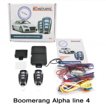 2 469 р. Автосигнализация Boomerang Alpha line 4 Toyota Blade хэтчбек (2006-2012)  с доставкой в г. Новочеркасск. Увеличить фотографию 1