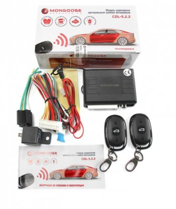 1 829 р. Модуль управления центральным замком Mongoose CDL-5.2.2 ГАЗ Волга Сайбер (2008-2010)  с доставкой в г. Новочеркасск. Увеличить фотографию 1