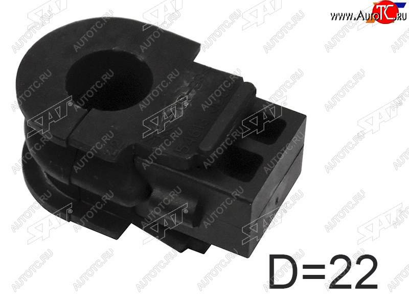 469 р. Втулка стабилизатора переднего D=22 FL-FR SAT Nissan Qashqai 2 J11 дорестайлинг (2013-2019)  с доставкой в г. Новочеркасск