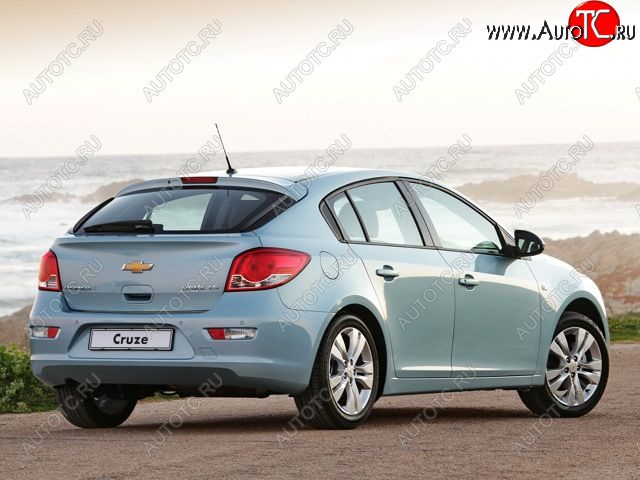 5 999 р. Задние ремонтные арки (комплект) AUTOFERRUM Chevrolet Cruze HR51S,HR81S хэтчбек (Япония) (2001-2008) (Холоднокатаная сталь 0,8 мм)  с доставкой в г. Новочеркасск