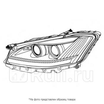 8 799 р. Правая фара (корректор, линзован) BodyParts  Skoda Octavia  A5 (2008-2013) лифтбэк рестайлинг  с доставкой в г. Новочеркасск. Увеличить фотографию 1