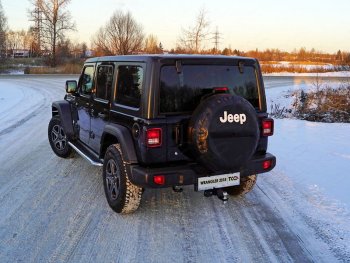 Рамка гос. номера ТСС Тюнинг Jeep Wrangler JL (2018-2025)