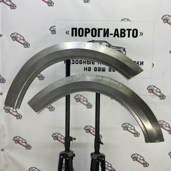 4 299 р. Комплект ремонтных внешних арок Пороги-Авто  INFINITI EX35  J50 - FX35  S50 (Холоднокатаная сталь 0,8 мм)  с доставкой в г. Новочеркасск. Увеличить фотографию 1