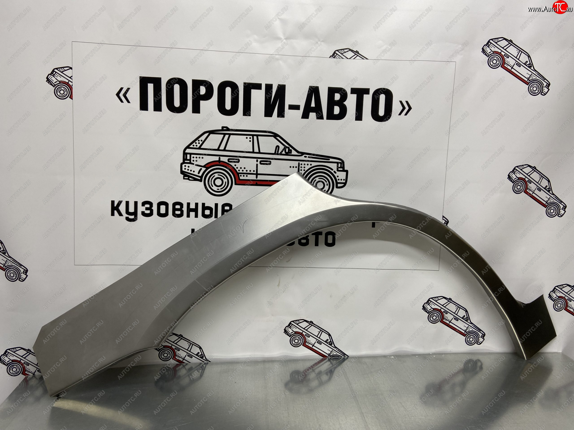 4 299 р. Комплект ремонтных внешних арок Пороги-Авто Toyota Highlander XU20 дорестайлинг (2000-2003) (Холоднокатаная сталь 0,8 мм)  с доставкой в г. Новочеркасск