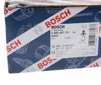 1 599 р. Колодки тормозные задние барабанные 4шт. BOSCH Suzuki SX4 YA21S,YB21S дорестайлинг, хэтчбэк (2006-2011)  с доставкой в г. Новочеркасск. Увеличить фотографию 4