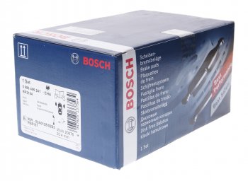 2 099 р. Колодки тормозные дисковые (4шт.) BOSCH Honda CR-V RD4,RD5,RD6,RD7,RD9  дорестайлинг (2001-2004)  с доставкой в г. Новочеркасск. Увеличить фотографию 2