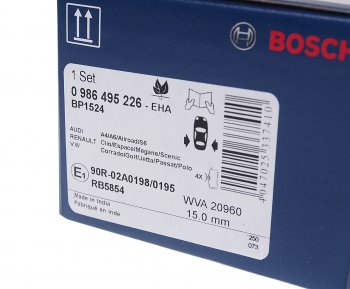 1 279 р. Колодки тормозные задние (4шт.) BOSCH Audi A4 B5 8D5 универсал 1-ый рестайлинг (1996-1998)  с доставкой в г. Новочеркасск. Увеличить фотографию 3