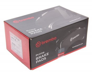 7 949 р. Колодки тормозные передние (4шт.) BREMBO BMW X5 E70 дорестайлинг (2006-2010)  с доставкой в г. Новочеркасск. Увеличить фотографию 2