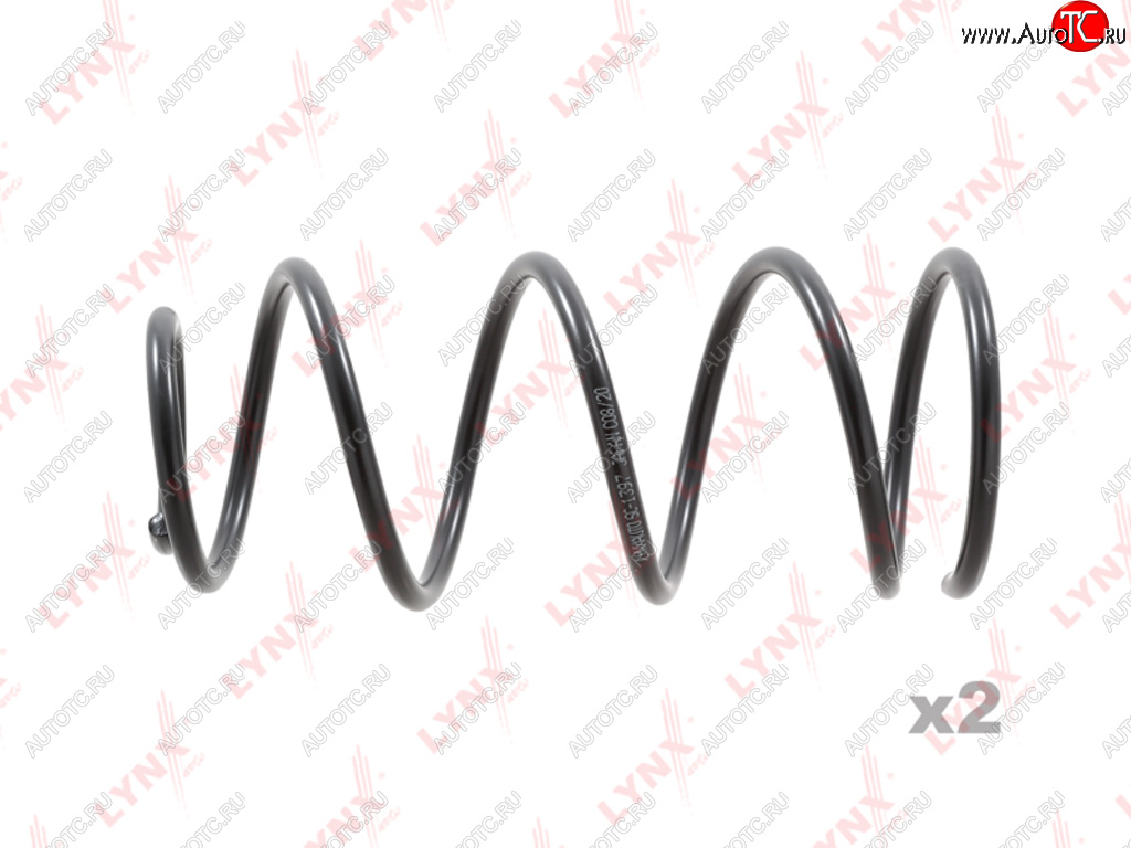 2 399 р. Пружина передней подвески LYNX Ford Focus 2  седан дорестайлинг (2004-2008)  с доставкой в г. Новочеркасск