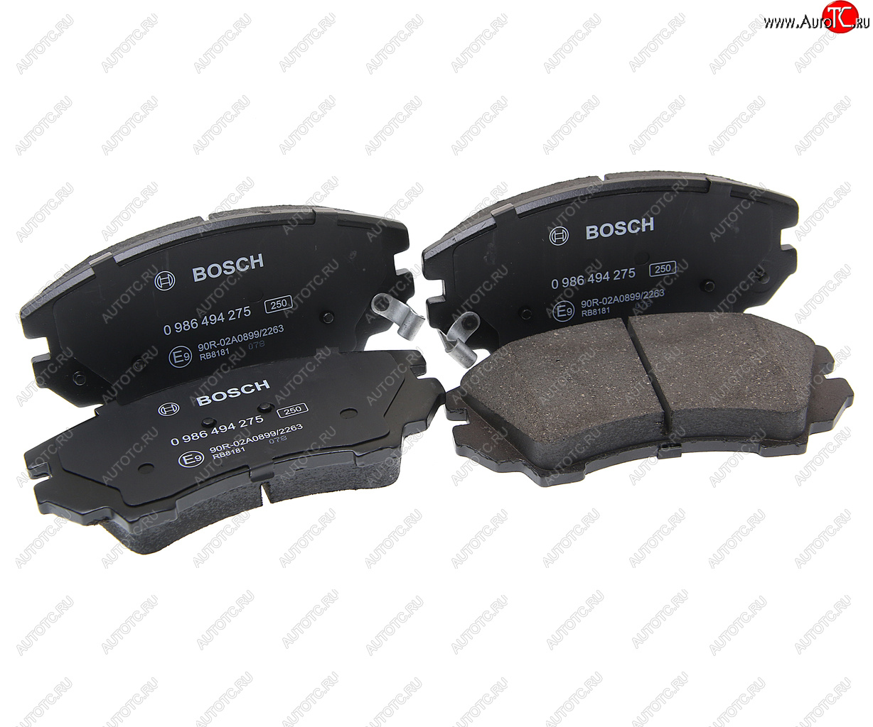 3 599 р. Колодки тормозные передние R17 (4шт.) BOSCH Opel Astra J GTC (2011-2018)  с доставкой в г. Новочеркасск