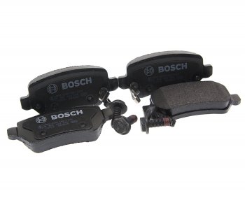 Колодки тормозные задние (4шт.) BOSCH Opel Astra H седан рестайлинг (2007-2009)