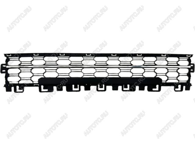 2 249 р. Центральная решетка переднего бампера (пр-во Китай) BODYPARTS  Skoda Octavia  A8 (2019-2022) универсал (молдинг хром)  с доставкой в г. Новочеркасск