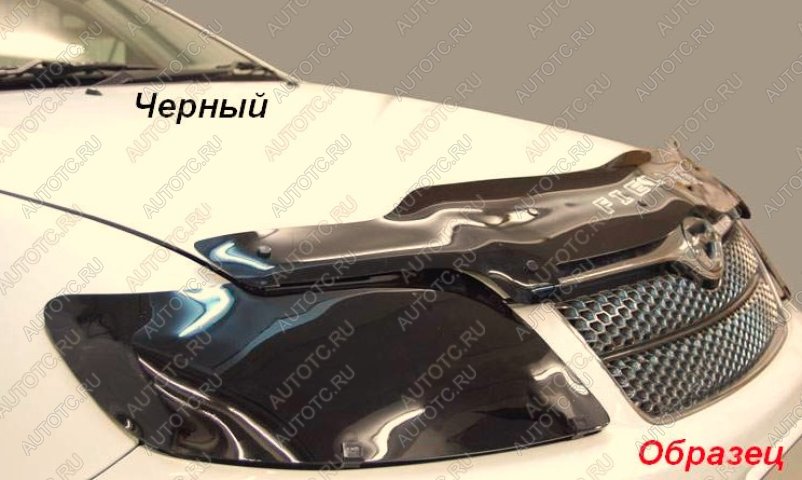 1 899 р. Защита фар CA-Plastic  Mazda 3/Axela  BK (2003-2009) дорестайлинг седан, рестайлинг седан (серия Classic черный)  с доставкой в г. Новочеркасск