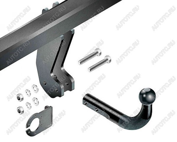 22 699 р. Фаркоп (подходит для PICK UP NP300, кроме tubular bumper (электронный комплект: специфический: контроль индикаторов))Auto-Hak Nissan Navara 3 D23 дорестайлинг (2017-2025) (стальной, шар A (F20))  с доставкой в г. Новочеркасск