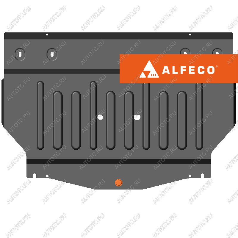 14 399 р. Защита картера и КПП (V-all) ALFECO Changan CS55 дорестайлинг (2017-2018) (алюминий 4 мм)  с доставкой в г. Новочеркасск