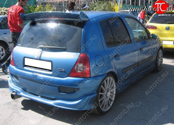 23 899 р. Задний бампер R1 Renault Clio BB дорестайлинг, хэтчбэк 5 дв. (1998-2002)  с доставкой в г. Новочеркасск