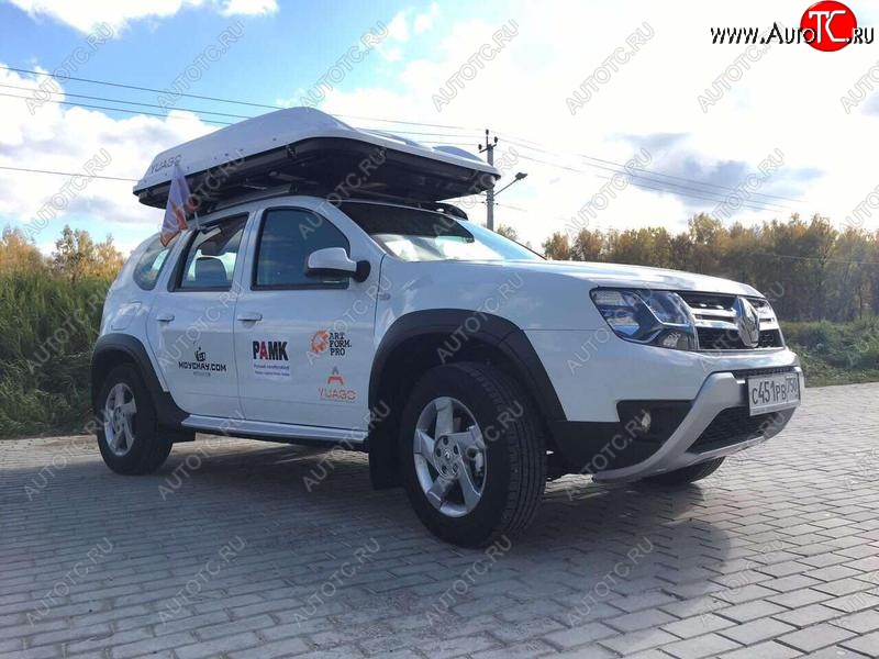 7 649 р. Накладки на колесные арки Артформ  Renault Duster  HS (2015-2021) рестайлинг  с доставкой в г. Новочеркасск