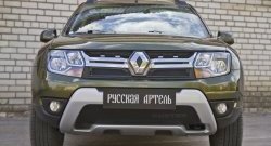 1 139 р. Защитная сетка решетки радиатора РА Renault Duster HS рестайлинг (2015-2021)  с доставкой в г. Новочеркасск. Увеличить фотографию 2