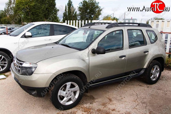 4 649 р. Молдинги дверей Артформ Renault Duster HS дорестайлинг (2010-2015)  с доставкой в г. Новочеркасск