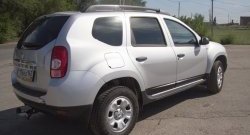 3 999 р. Накладки на двери Petroil Tuning Renault Duster HS дорестайлинг (2010-2015) (Тисненый пластик)  с доставкой в г. Новочеркасск. Увеличить фотографию 2