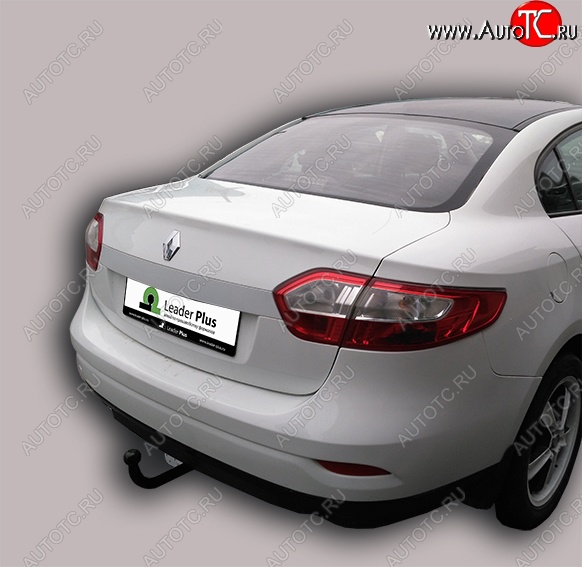 7 199 р. Фаркоп Лидер Плюс (съемный шар тип A) Renault Fluence рестайлинг (2012-2016) (Без электропакета)  с доставкой в г. Новочеркасск