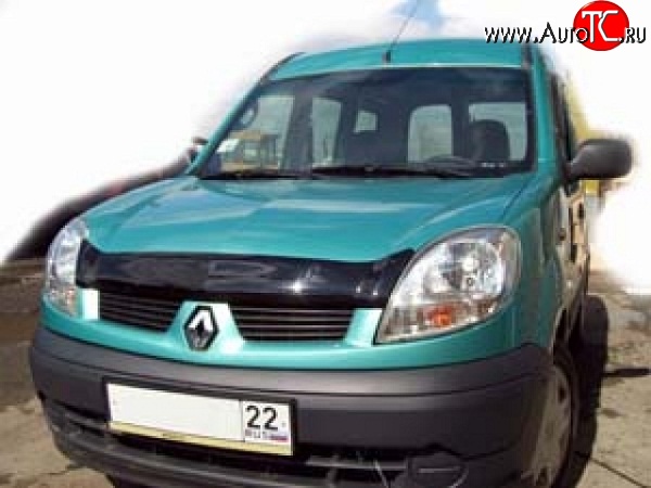 2 699 р. Дефлектор капота NovLine Renault Kangoo KC рестайлинг (2003-2007)  с доставкой в г. Новочеркасск