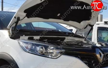 2 199 р. Газовые упоры капота Berkut Renault Kaptur дорестайлинг (2016-2020)  с доставкой в г. Новочеркасск