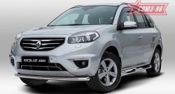 Защита переднего бампера одинарная Souz-96 Premium (d60) Renault Koleos 1 Phase 2 (2011-2013)