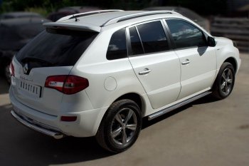 14 849 р. Защита порогов из круглой трубы диаметром 63 мм Russtal v3  Renault Koleos ( 1) (2007-2016) Phase 1, Phase 2, Phase 3  с доставкой в г. Новочеркасск. Увеличить фотографию 3