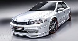 Пороги накладки ST Renault Laguna 2 X74 лифтбэк дорестайлинг (2000-2005)