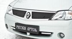 879 р. Зимняя заглушка решетки радиатора РА  Renault Logan  1 (2004-2010) дорестайлинг  с доставкой в г. Новочеркасск. Увеличить фотографию 1