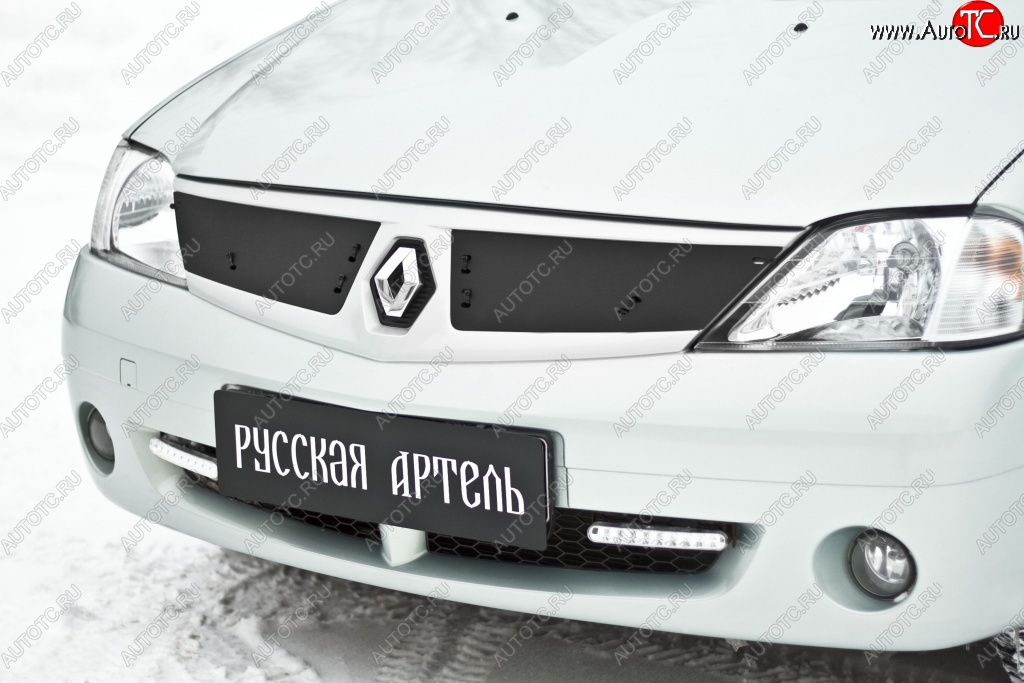 879 р. Зимняя заглушка решетки радиатора РА  Renault Logan  1 (2004-2010) дорестайлинг  с доставкой в г. Новочеркасск