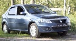 1 699 р. Защитная сетка решетки переднего бампера РА  Renault Logan  1 (2010-2016) рестайлинг  с доставкой в г. Новочеркасск. Увеличить фотографию 2